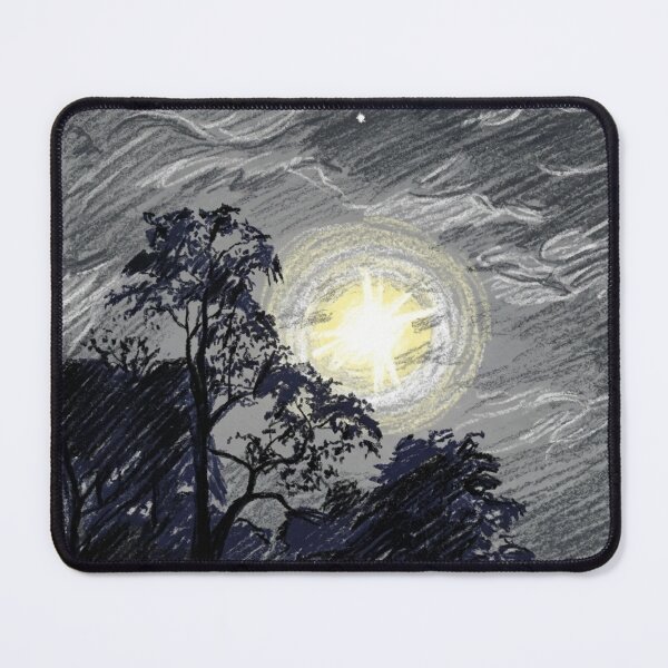 Item preview, Bright moon on a cloudy night designed and sold by CristianCEB.