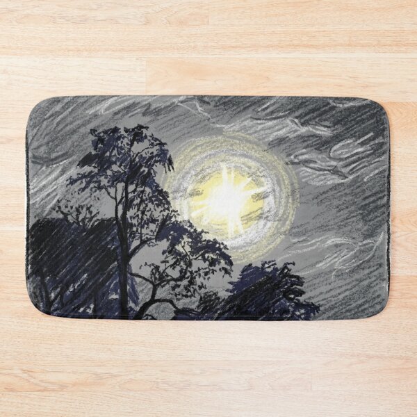 Item preview, Bright moon on a cloudy night designed and sold by CristianCEB.