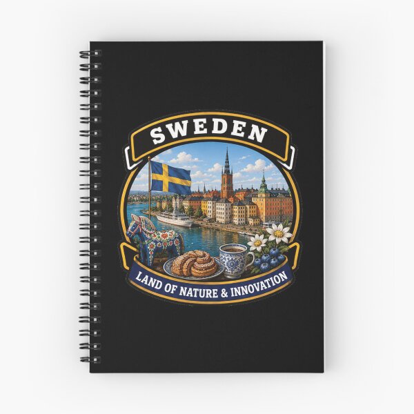 Item preview, Sweden – Land of Nordic Light designed and sold by GnuArt.