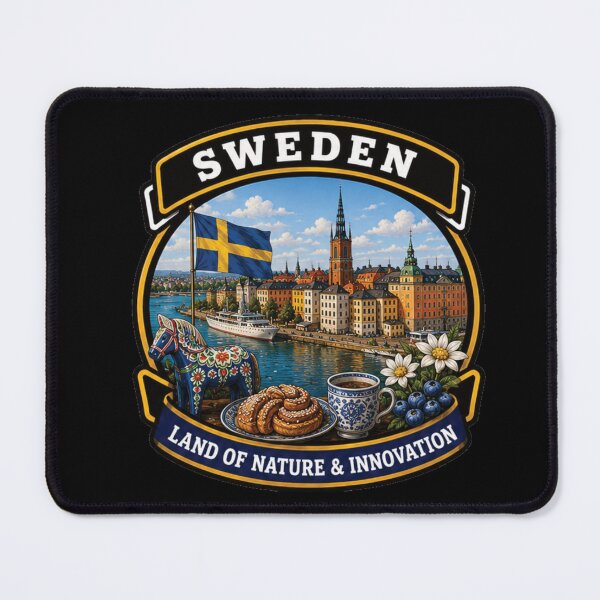 Item preview, Sweden – Land of Nordic Light designed and sold by GnuArt.