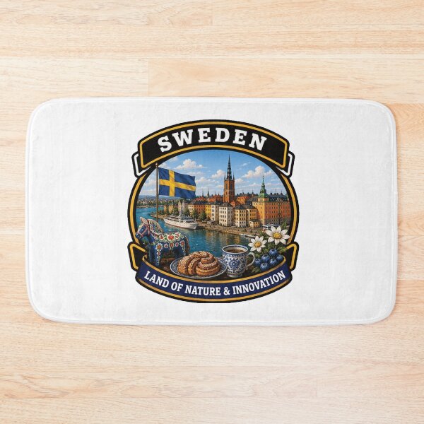 Item preview, Sweden – Land of Nordic Light designed and sold by GnuArt.
