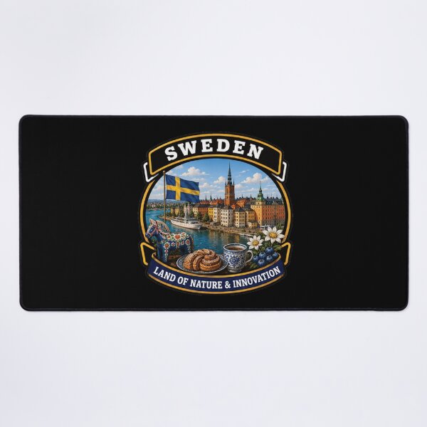Item preview, Sweden – Land of Nordic Light designed and sold by GnuArt.