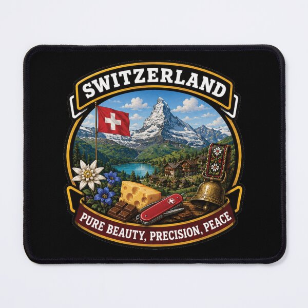 Item preview, Switzerland – Heart of the Alps designed and sold by GnuArt.