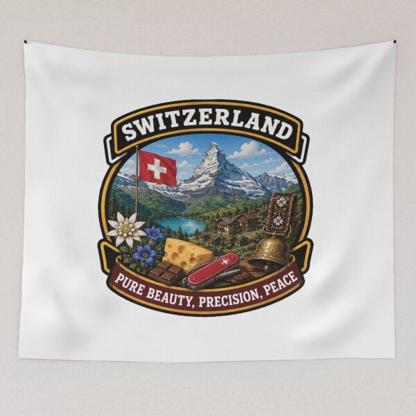 Item preview, Switzerland – Heart of the Alps designed and sold by GnuArt.
