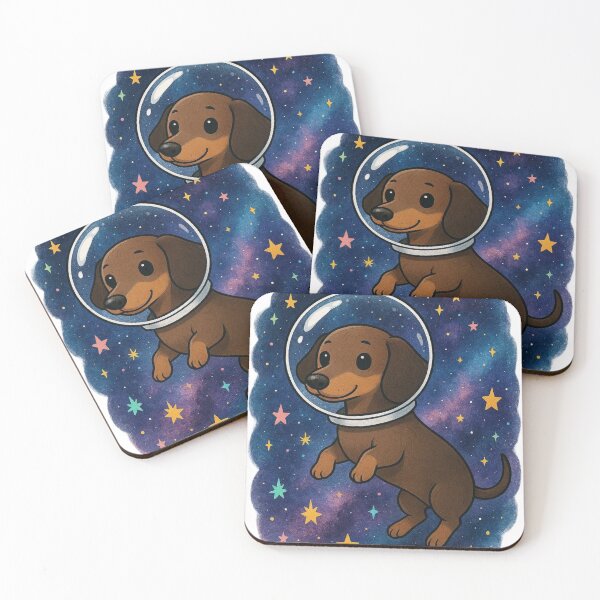 Item preview, Astronaut Dachshund designed and sold by FalistY.