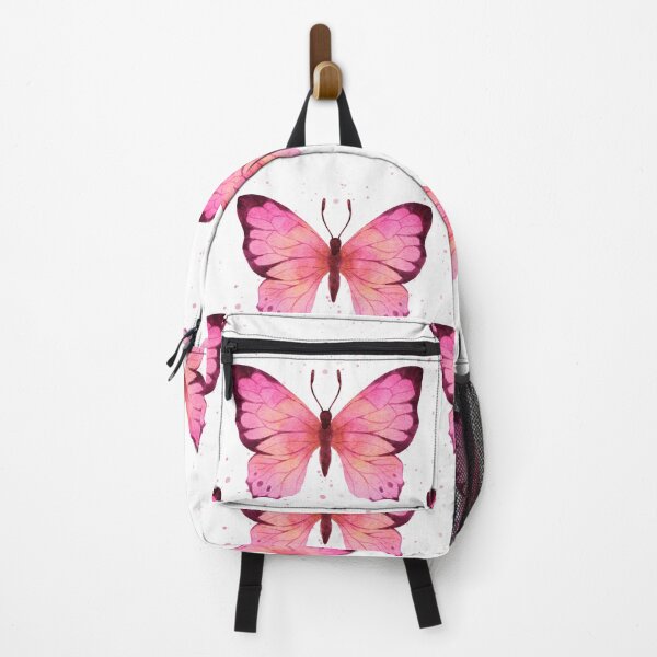 Item preview, Pink Butterfly Watercolor Art | Feminine Nature Design | Cottagecore Butterfly Illustration designed and sold by JupiterLemons.