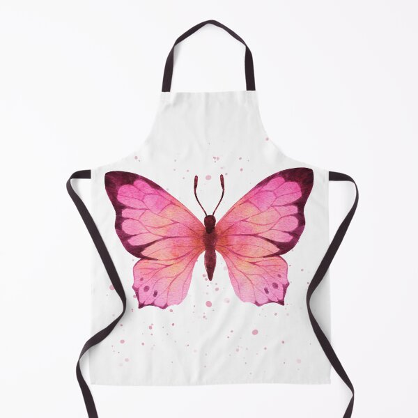 Item preview, Arte de mariposa rosa en acuarela | Diseño de naturaleza femenina | Ilustración de mariposa estilo cottagecore designed and sold by JupiterLemons.