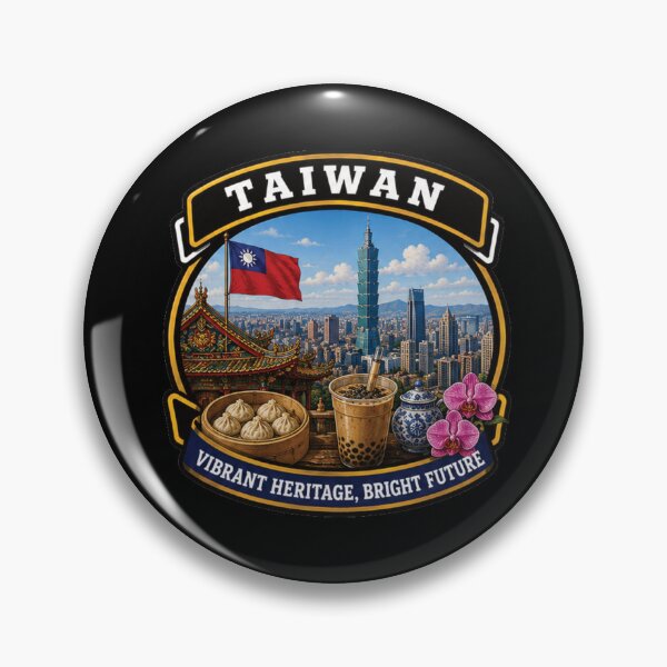 Item preview, Taiwan – Island of Mountains and Night Markets designed and sold by GnuArt.