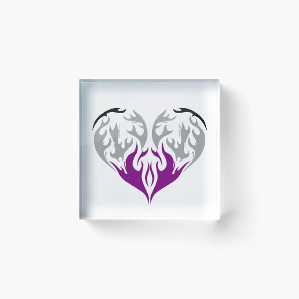 Item preview, Ace Flame Heart designed and sold by ThistleAndFang.