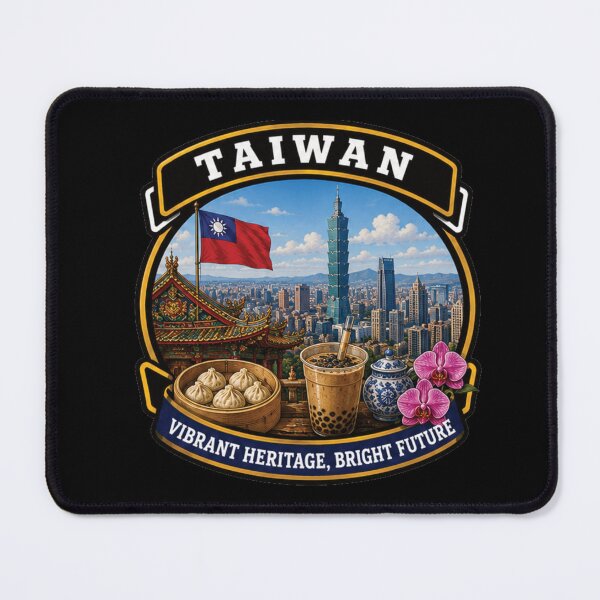 Item preview, Taiwan – Island of Mountains and Night Markets designed and sold by GnuArt.