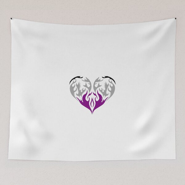 Item preview, Ace Flame Heart designed and sold by ThistleAndFang.