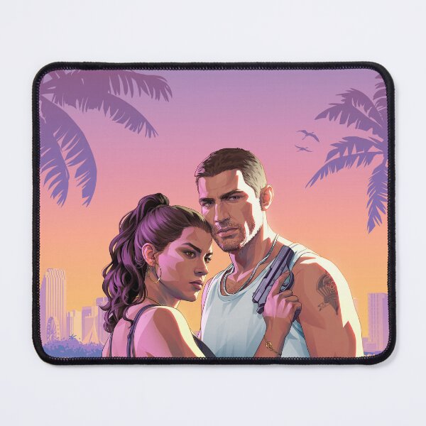 Item preview, Lucia and Jason Vice City Style Art designed and sold by 1001T-Shirt.