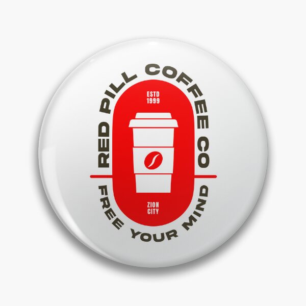 Item preview, Red Pill Coffee Co. – Wake Up and Smell Reality designed and sold by Design Hobo.