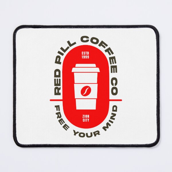 Item preview, Red Pill Coffee Co. – Wake Up and Smell Reality designed and sold by Design Hobo.
