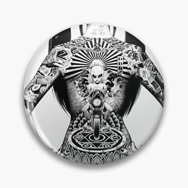 Item preview, Tattoo Back designed and sold by ps-tees.