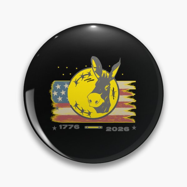Item preview, American flag with donkey designed and sold by vibeno1.