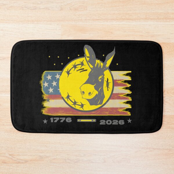 Item preview, American flag with donkey designed and sold by vibeno1.