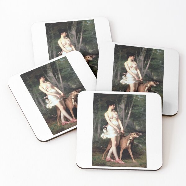 Item preview,  Attributed to Pierre Gobert - Diana the Huntress hunting dogs designed and sold by TeeARTHY.