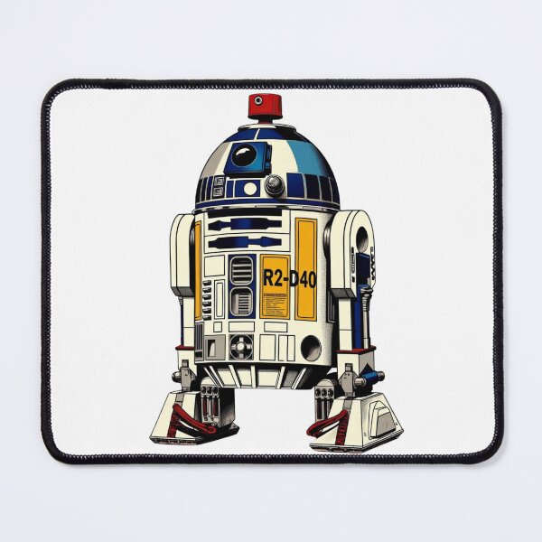 Item preview, R2-D40 Lubricant Droid Retro Comic Art designed and sold by Nano-Threads.