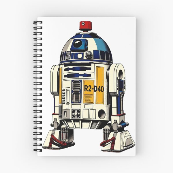 Item preview, R2-D40 Lubricant Droid Retro Comic Art designed and sold by Nano-Threads.