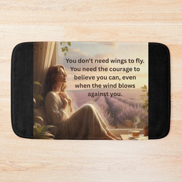 Item preview, Courage and Belief: Calm Lavender Fields designed and sold by andreavlad.