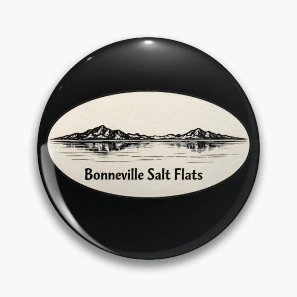 Item preview, Bonneville Salt Flats designed and sold by Broken Antler Designs .