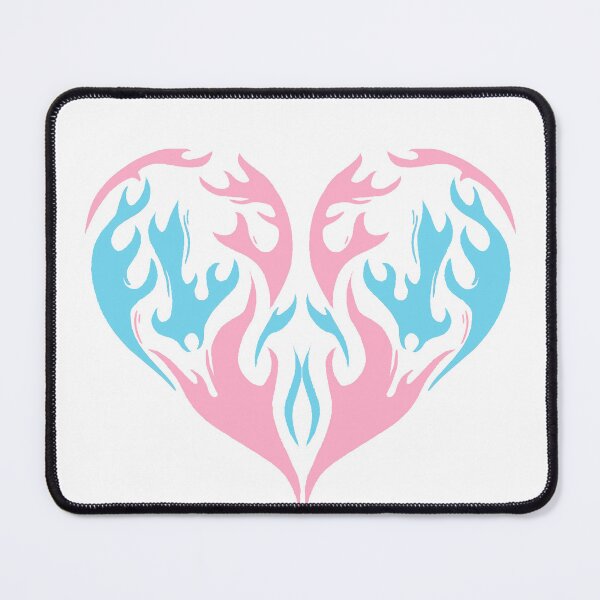 Item preview, Transfer Flame Heart designed and sold by ThistleAndFang.