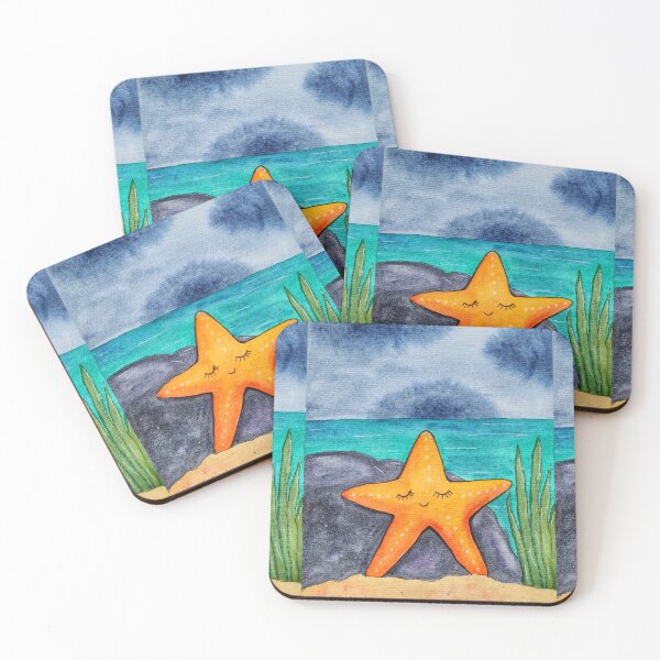 Item preview, Meditating starfish  designed and sold by Paintedhues.
