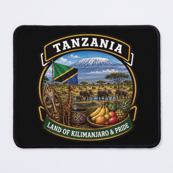 Item preview, Tanzania – Land of Safari and Peaks designed and sold by GnuArt.