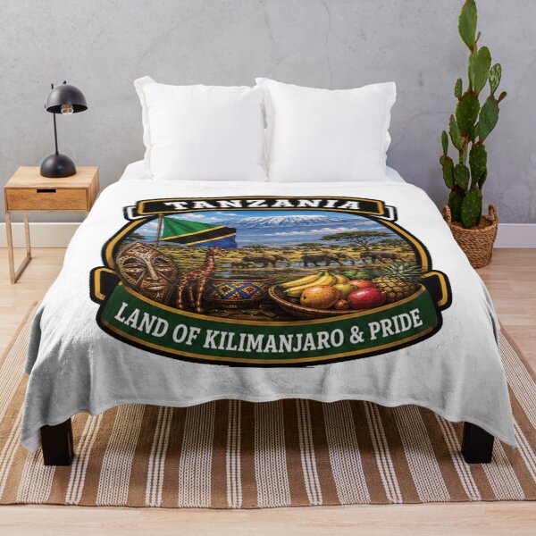 Item preview, Tanzania – Land of Safari and Peaks designed and sold by GnuArt.