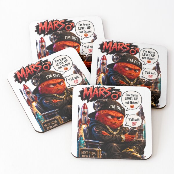Item preview, MARS- IM TRYING TO LEVEL UP NOT LISTEN! designed and sold by PLANET GOSSIP.