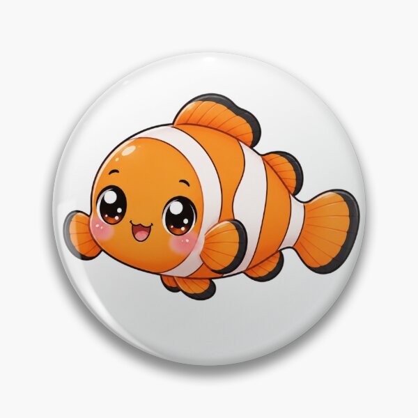 Item preview, Kawaii Clownfish designed and sold by Lolilas.