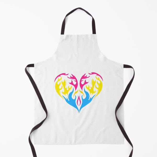 Item preview, Pan Flame Heart designed and sold by ThistleAndFang.