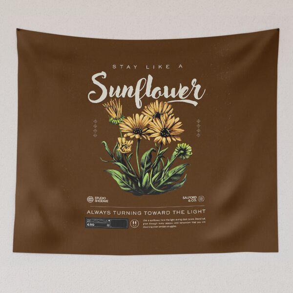 Item preview, Stay Like A Sunflower – Always Turning Toward The Light designed and sold by GoGreenlove.