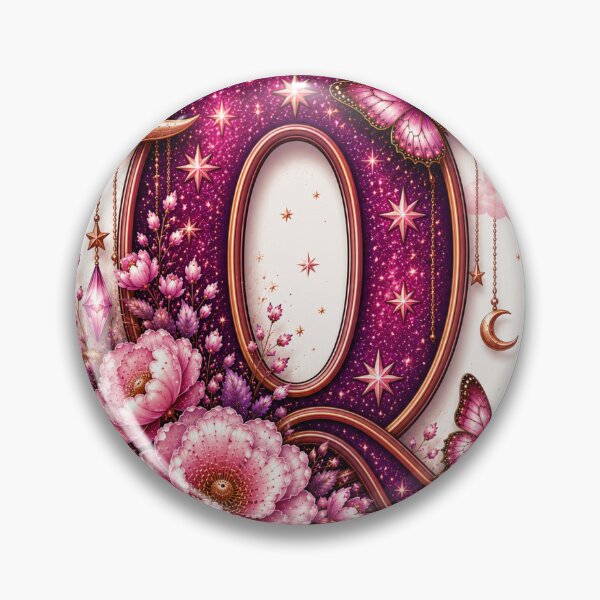 Item preview, Celestial Floral Letter Q designed and sold by DaryaArtFrance.