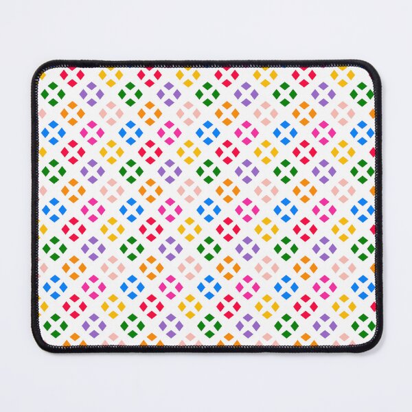 Item preview, Multicolor seamless pattern on white designed and sold by Mint + Midnight.