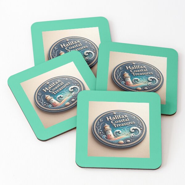 Item preview, Halifax Coastal Treasures Stunning 3D Label   designed and sold by PaintMeWorld.