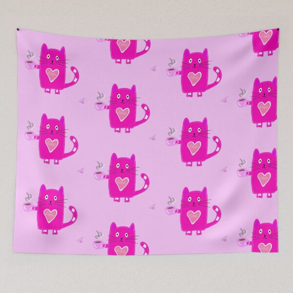 Item preview, pink Cat designed and sold by Kasia1987t.