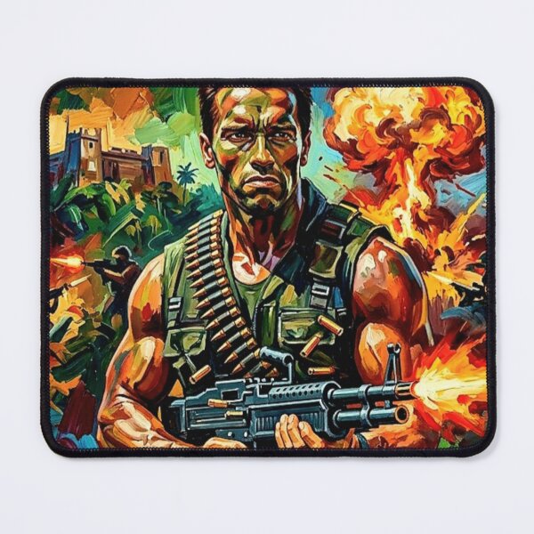 Item preview, A Warrior's Wrath. – Commando Fine Art Print designed and sold by Art's Diner.
