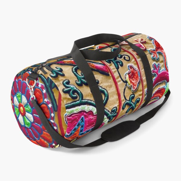Item preview, Uzbekistan Floral Suzani Embroidery Print designed and sold by Vicky Brago-Mitchell®.