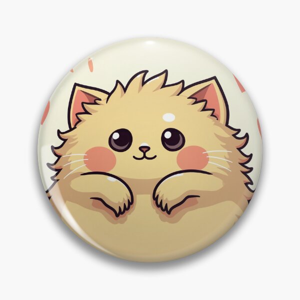 Item preview, Cute Fluffy Kawaii Cat Character With Stars designed and sold by RobertHun.