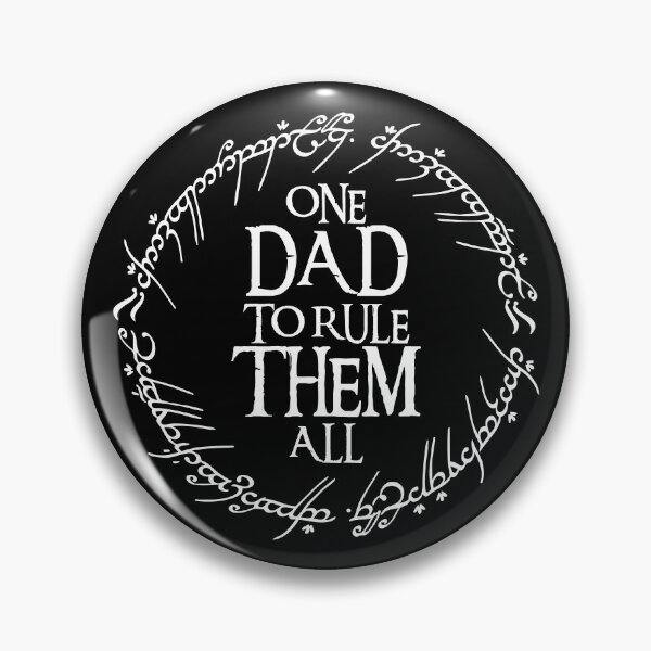 Item preview, Lord of the Rings - One dad to rule them all designed and sold by Arcadium Collections .