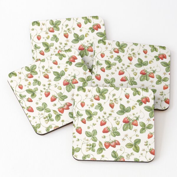 Item preview, Vintage Strawberry Botanical Phone Case for Girls | Cottagecore Strawberry Field Journal for Students | Strawberry Pattern Blanket for Mom | Farmhouse Berry Tote Bag for Teachers designed and sold by VivaFy.