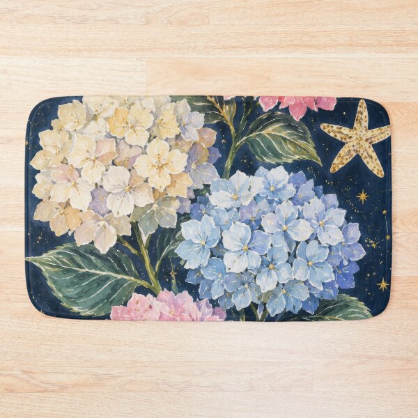 Item preview, Hydrangea and Starfish designed and sold by scicilysimonee.