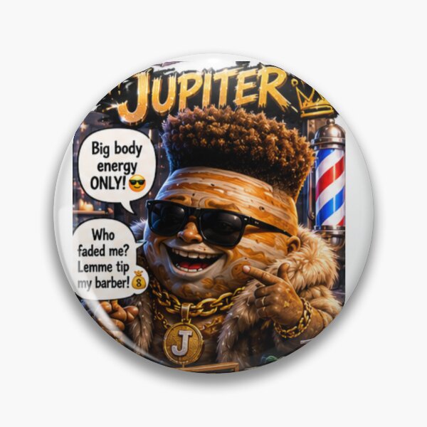 Item preview, JUPITER- BIG BODY ENERGY designed and sold by PLANET GOSSIP.