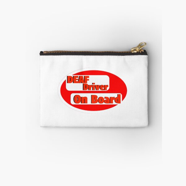 Item preview, Deaf Driver On Board Print Novelty | Bright colors designed and sold by PSST-Design.