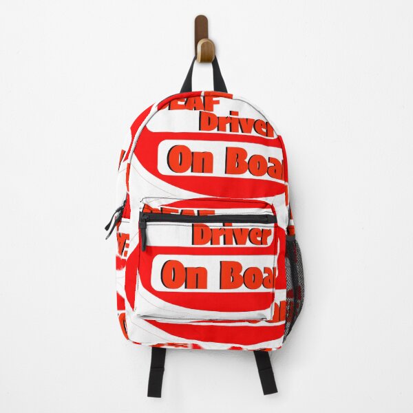 Item preview, Deaf Driver On Board Print Novelty | Bright colors designed and sold by PSST-Design.