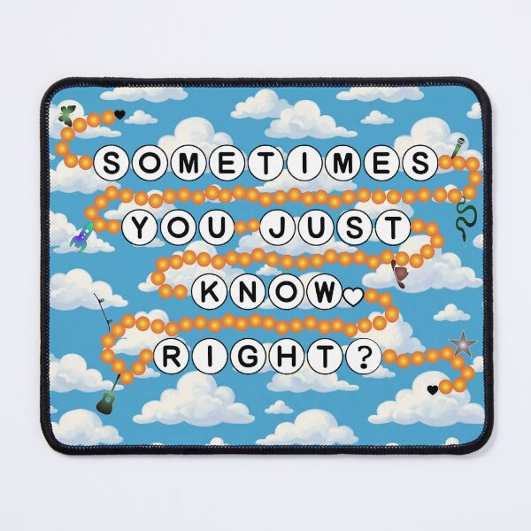 Item preview, Sky Clouds Tay Story Friendship Bracelet Beads Music Fan Art Print Easter Eggs designed and sold by The Real Mrs Rose.
