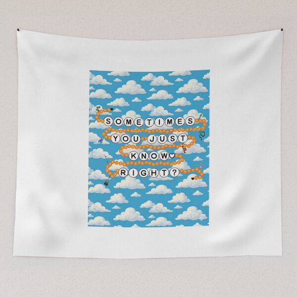 Item preview, Sky Clouds Tay Story Friendship Bracelet Beads Music Fan Art Print Easter Eggs designed and sold by The Real Mrs Rose.