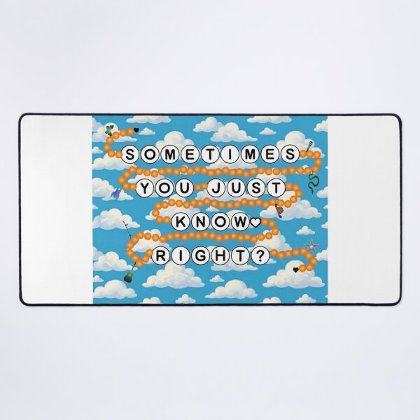 Item preview, Sky Clouds Tay Story Friendship Bracelet Beads Music Fan Art Print Easter Eggs designed and sold by The Real Mrs Rose.
